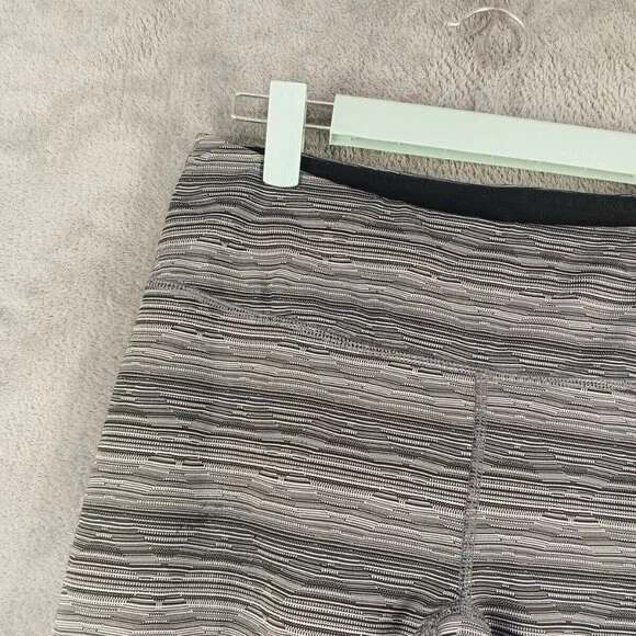 BROOKS Capri Legging M(8-10)Activewear Gray Pull on Spandex Casual Drawstring - Picture 6 of 11